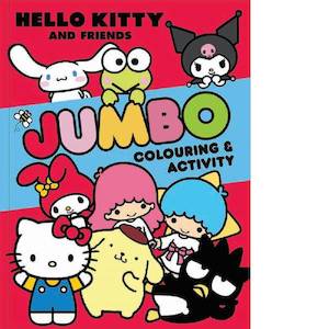 Books: Hello Kitty & Friends Jumbo Colouring Book