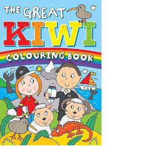 The Great Kiwi Colouring Book