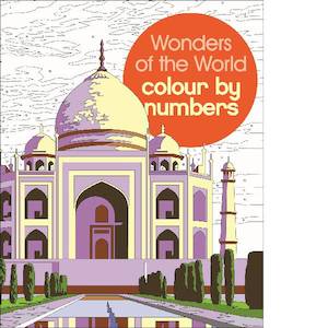 Wonders Of The World Colour By Numbers