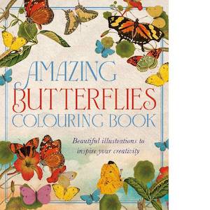 Amazing Butterflies Colouring Book