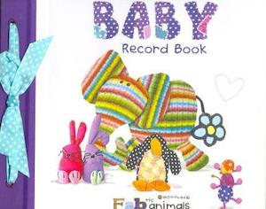 Books: Fabric Animals Baby Record Book