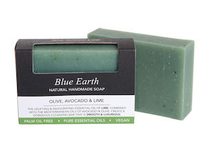 Olive, Avocado & Lime Soap Blue Earth Natural Skin Care