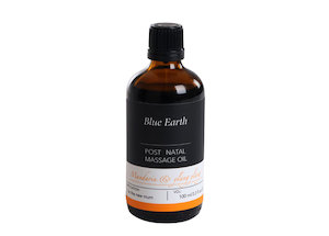 Post Natal Massage Oil Blue Earth Natural Skin Care