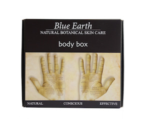 Body Gidt Box Blue Earth Natural Skin Care