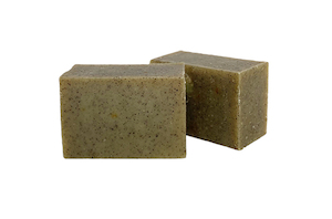 Products: Gardeners Hempseed Soap LABEL-LESS (175gm) - Natural Skin Care Blue Earth