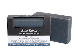 Man-tra Soap Blue Earth Natural Skin Care