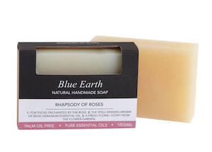 Rhapsody of Roses Soap Blue Earth Natural Skin Care