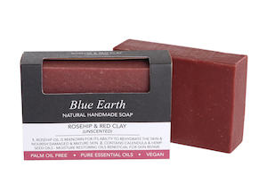 Rosehip & Red Clay Soap Blue Earth Natural Skin Care