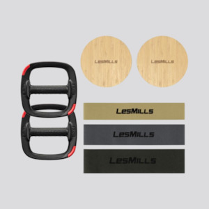 Gymnasium equipment wholesaling: Les Mills ULTIMATE Shapes Bundle