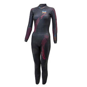 Sporting equipment: PRE ORDER WOMENS FUSION WETSUIT 2021 BLUE 70