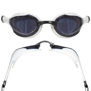 CONTOUR GOGGLE WHITE FRAME/SMOKE LENS