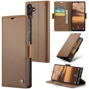 Samsung Galaxy A25 Retro PU Leather Wallet Case