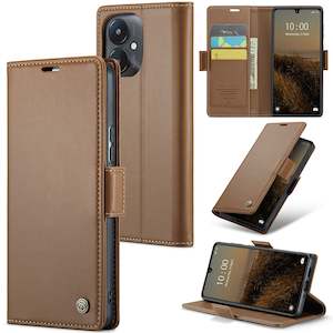 Xiaomi Redmi 13C CaseMe 023 Wallet Flip Cover, RFID Protection, Card Holder