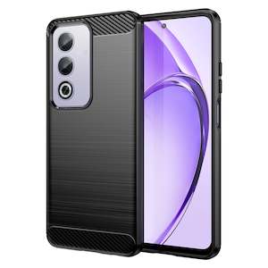 OPPO A80 5G Carbon Fibre Brushed Case (Black)