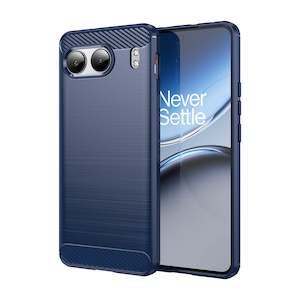 OnePlus Nord 4 Carbon Fibre Brushed Case (Navy)