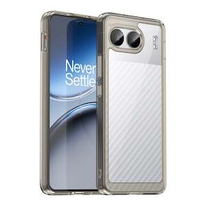 OnePlus Nord 4 Soft TPU Bumper Case (Clear Grey)