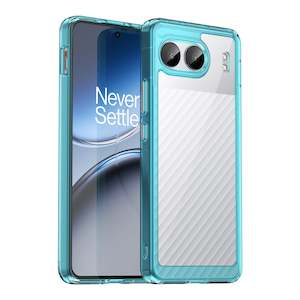 OnePlus Nord 4 Soft TPU Bumper Case (Clear Blue)