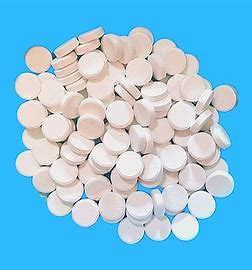 Swimming pool: Chlorine Pills (Calcium Hypochlorite 65%)