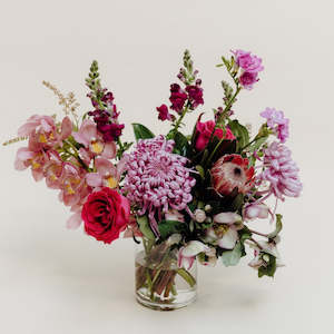 Jewel Floral Bouquet In Vase