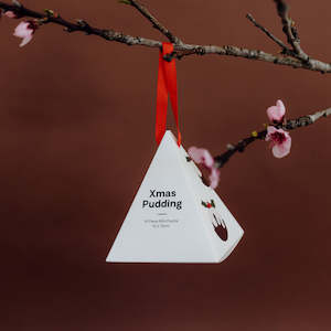 Father Rabbit Mini Puzzle - Xmas Pudding