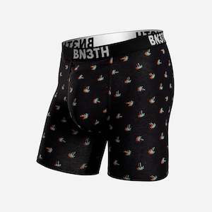 Outset Boxer Brief: Electric Hawaiian Black