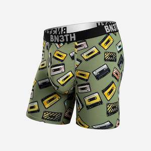 Sporting good wholesaling - except clothing or footwear: OUTSET BOXER BRIEF: CASSETTE MADNESS CEDAR