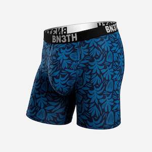 Outset Boxer Brief: Abstract Tropical Navy