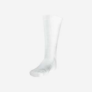 Classic Crew Sock: White