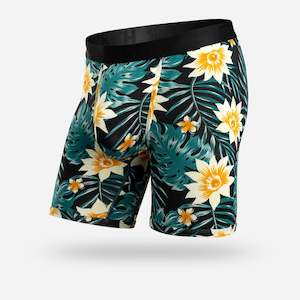 CLASSIC BOXER BRIEF : TROPICAL FLORAL BLACK