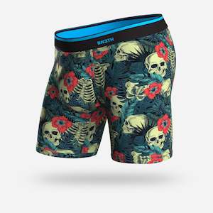 Sporting good wholesaling - except clothing or footwear: CLASSIC BOXER BRIEF : JUNGLE SKULL 24 MULTI