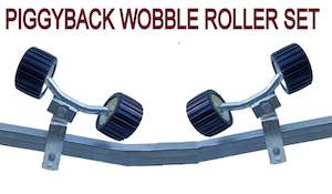 Wobble Roller Super Heavy Duty Sets Piggyback Mounting For Boat Trailers