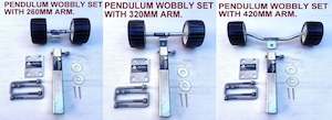 Wobbly Roller Assembly-pendulum Type With Arm For Boat Trailers