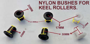 KEEL ROLLER-NYLON BUSHES