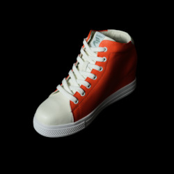 ORANGE SNEAKER HEELS NEW VERSION