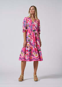 Loobie's Story - Casa Dress // Flamingo Multi