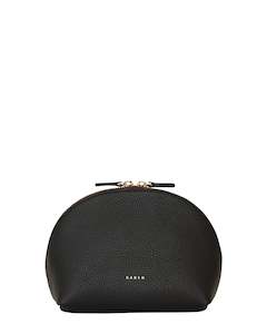 Saben - Gabi Makeup Pouch // Black // Dusty Rose