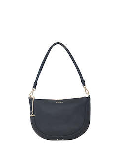 Saben - Cassia Shoulder Bag // Black // Taupe