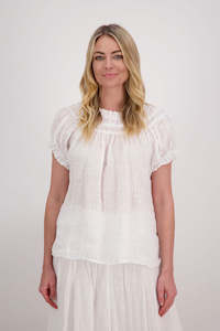 Briarwood - Polly Top // White