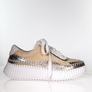 Minx - Titch //Woven Gold Metallic Combo