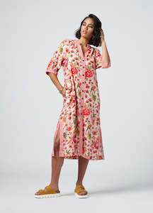 Madly Sweetly - Polly Wants Shirt Dress // Multi