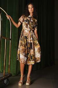 Coop - Gold Gold Heart Dress // Gilt