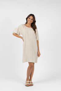 Humidity - Lagoon Shift Dress // Natural