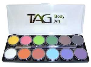 Face Art Wholesale Collection: 12 Colour Face Paint Palette