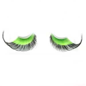 Bodyfx Festival 2020: Dramatic Green & Black Lashes