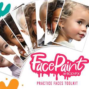 Facepaint Tools: Practice Faces Toolkit