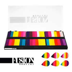 Fusion Palettes: Leanne's Collection Vivid Rainbow- Petal Palette