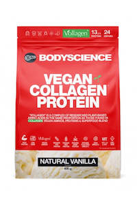 VEGAN Collagen Protein - Natural Vanilla 600g