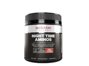 Internet only: MUSASHI Night Time Aminos - 300g / 20 Serves