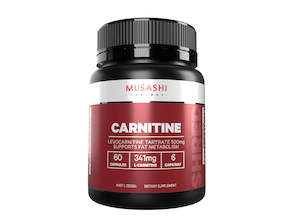 MUSASHI Carnitine 60 Capsules