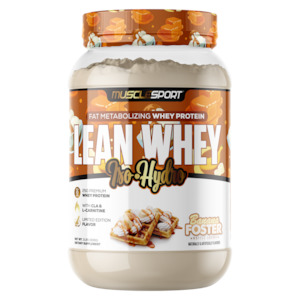 MuscleSport Lean Whey ISO Hydro | 2lb 26 Serves